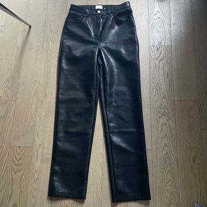 Aritzia Milena Leather pants